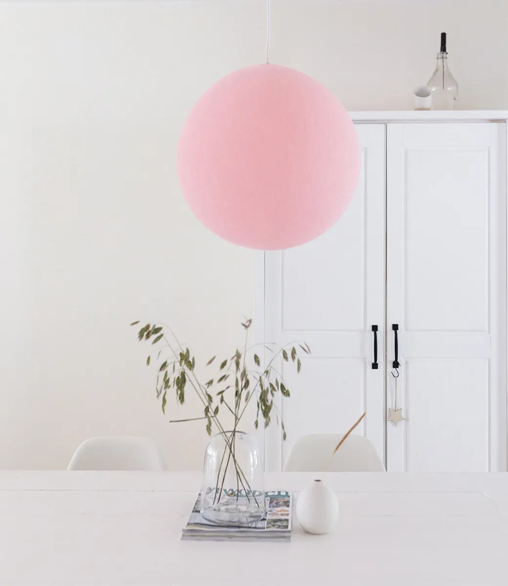 COTTON BALL LIGHTS | LIGHT PINK