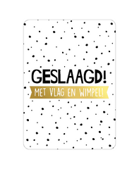 Wenskaart | Geslaagd