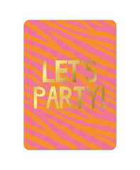 Wenskaart | Lets party