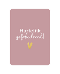 Wenskaart | Gefeliciteerd