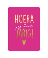 Wenskaart | Hoera