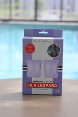 Lila Leopard Zwembandjes 2-6 jaar