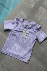 UV Zwemshirt Lila Leopard – maat 86/92