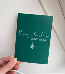 kaart merry christmas