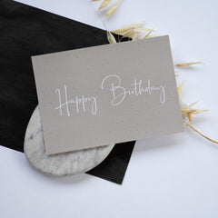 Kaart Happy Birthday