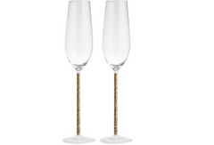 Gusta | Champagne set | Goud/ glitter