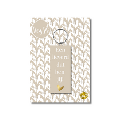 Sleutelhanger – Lieverd Dat Ben Jij