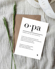 Kaart opa