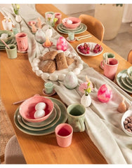 Marmer ei kaars - Roze - L